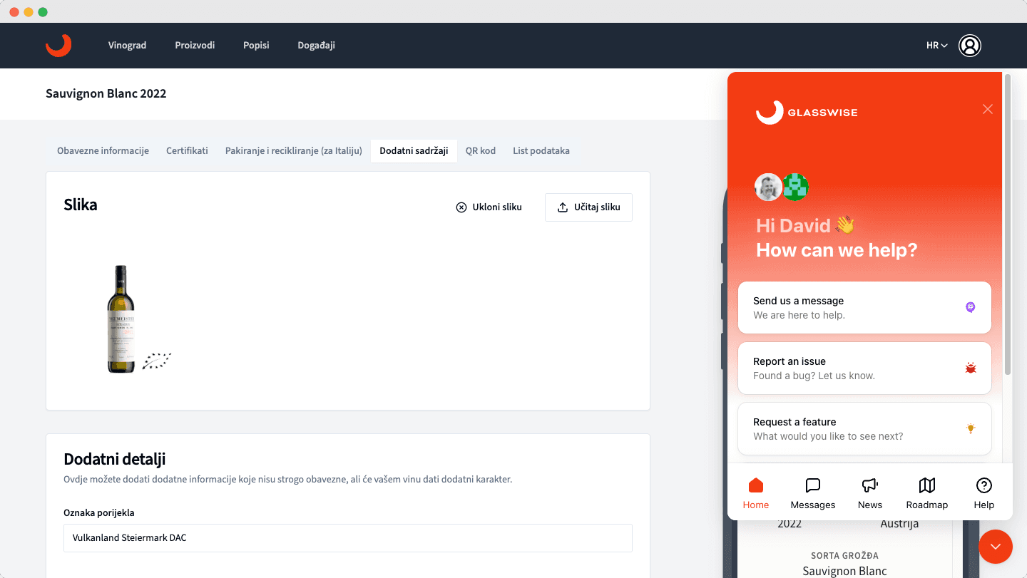 App screenshot