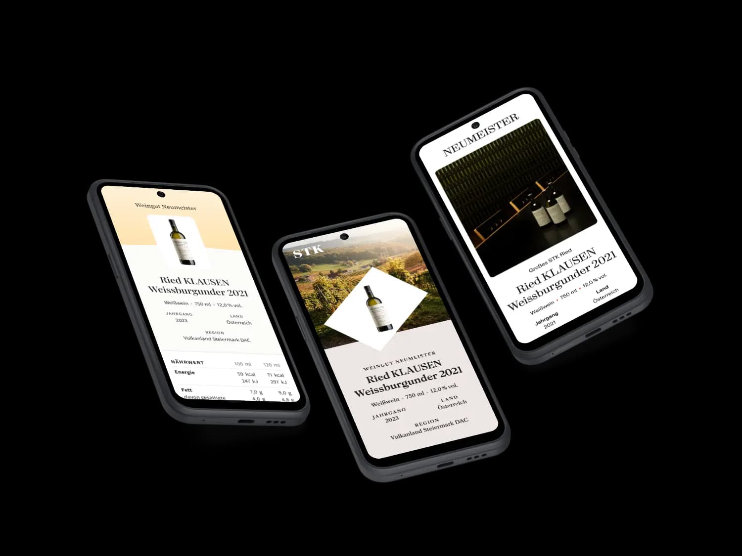 Glasswise custom e-label design